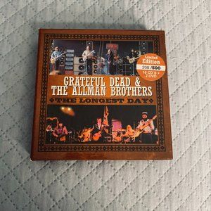 Grateful Dead & The Allman Brothers-The Longest Day-10 CDs + 2 DVDs + Booklet